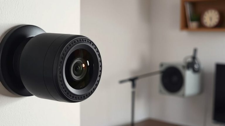 indoor cameras with noise canceling audio