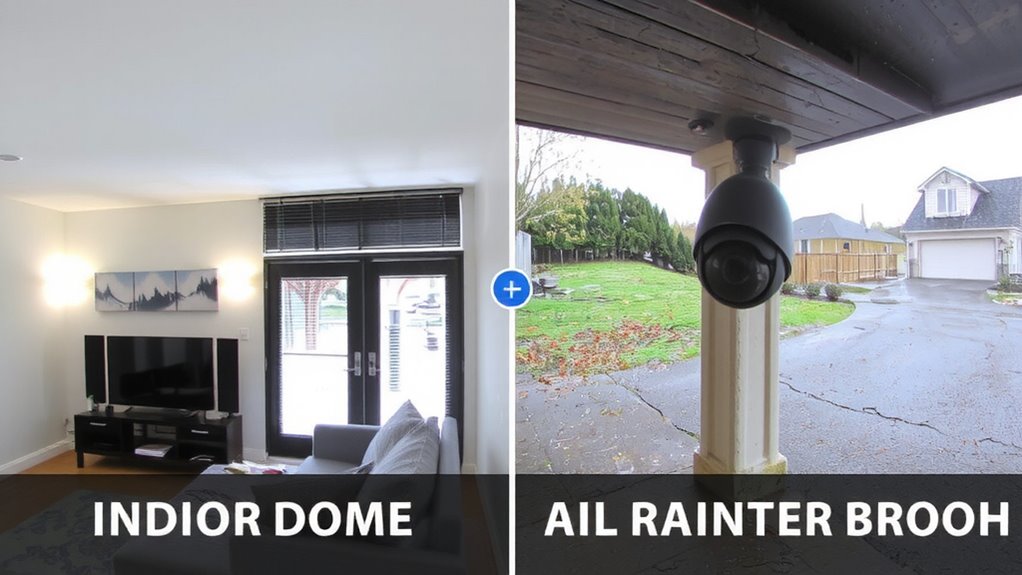 indoor vs outdoor security cameras