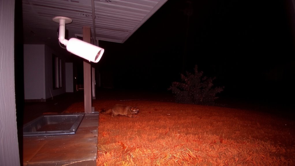 infrared cameras use led light