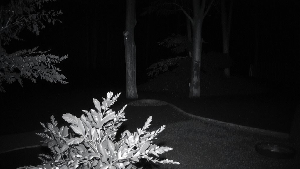 infrared sensitivity and lens aperture