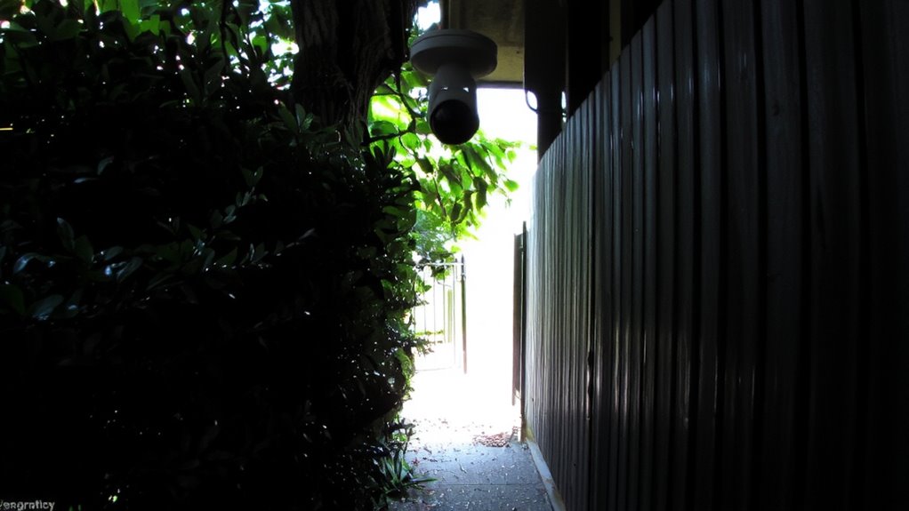 inspect fence and overhead coverage