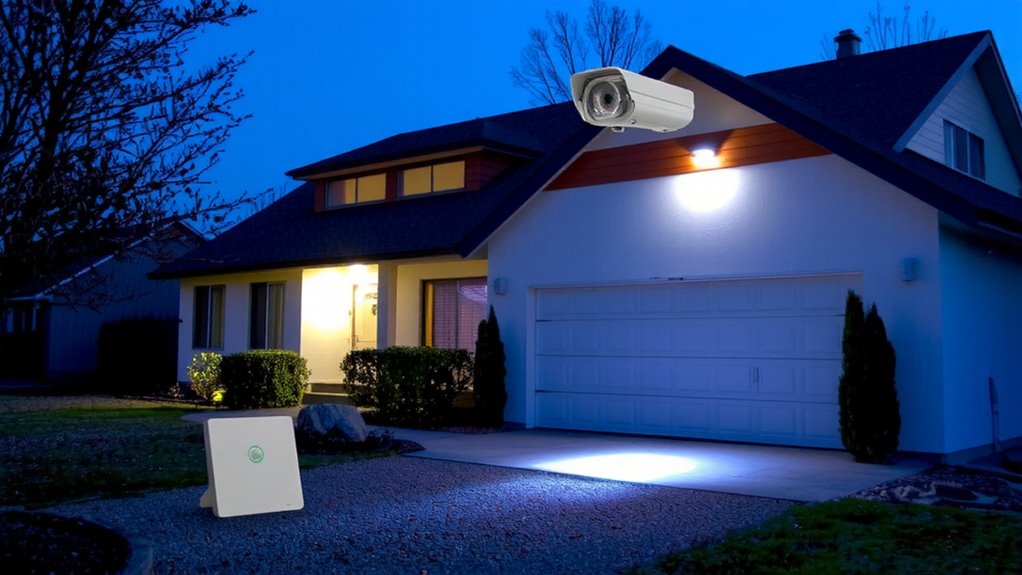 install cameras and alarms