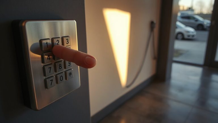 keypads for arming disarming security
