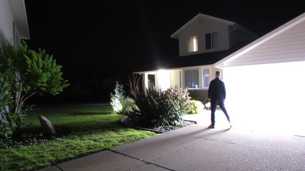 light deters burglars effectively