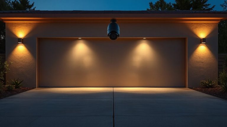 lighting enhances camera security