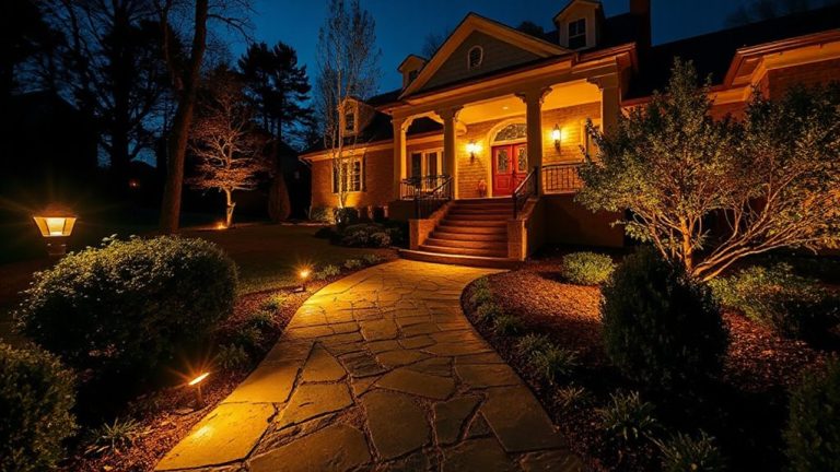 lighting enhances outdoor safety