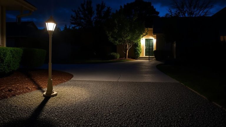 lighting enhances residential safety