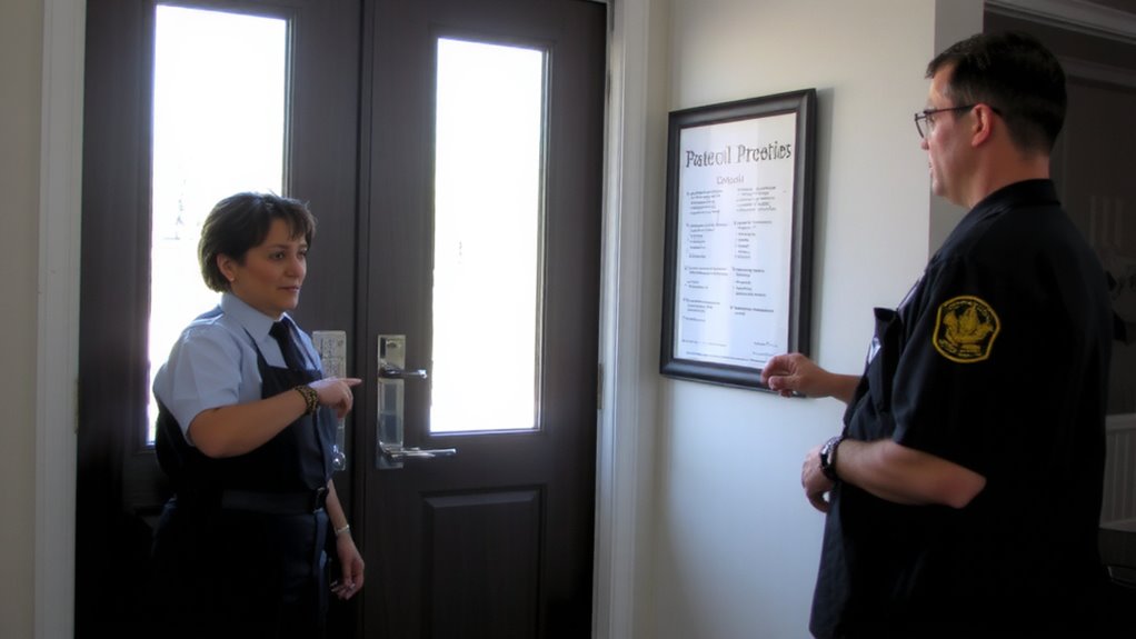 lock doors use codes