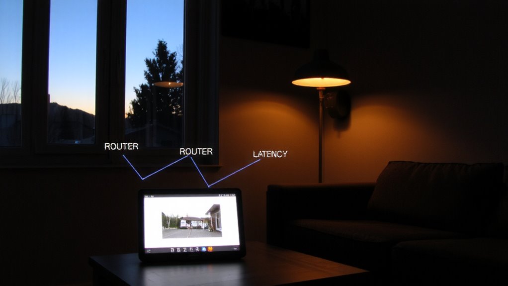 low latency home security