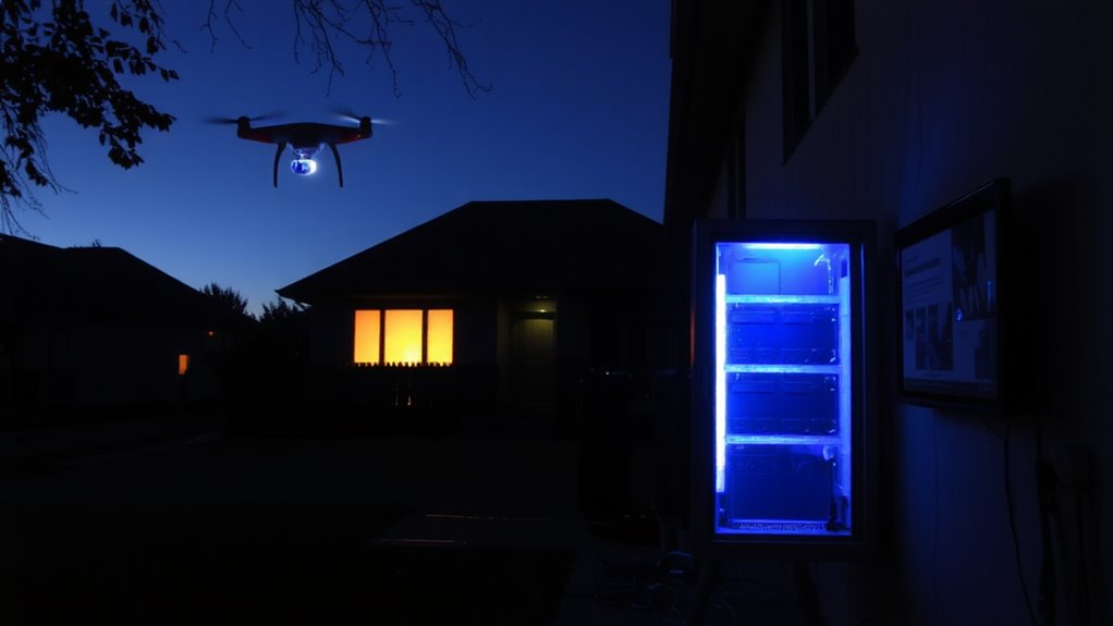 machine learning home security