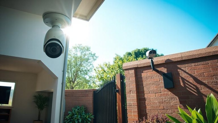 maximizing indoor outdoor camera coverage