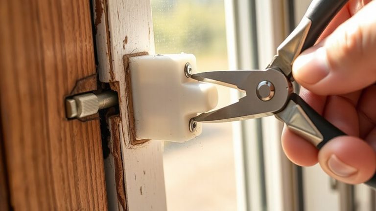 metal security window locks