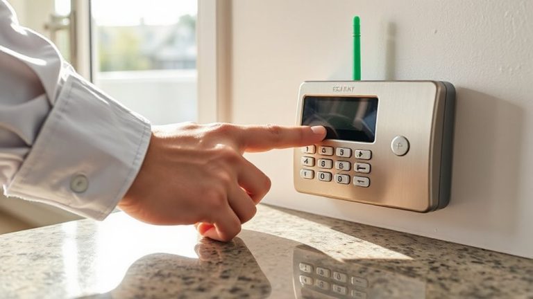monthly alarm system test