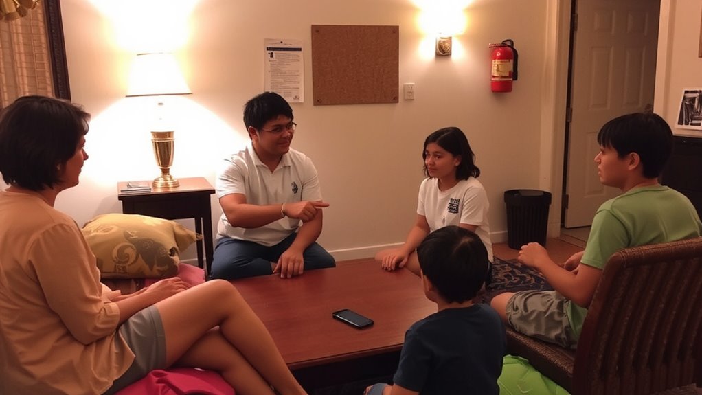 monthly family security meetings