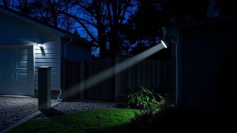 motion sensor lighting zones