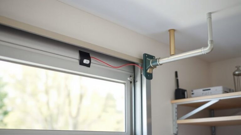 no drill garage door sensors