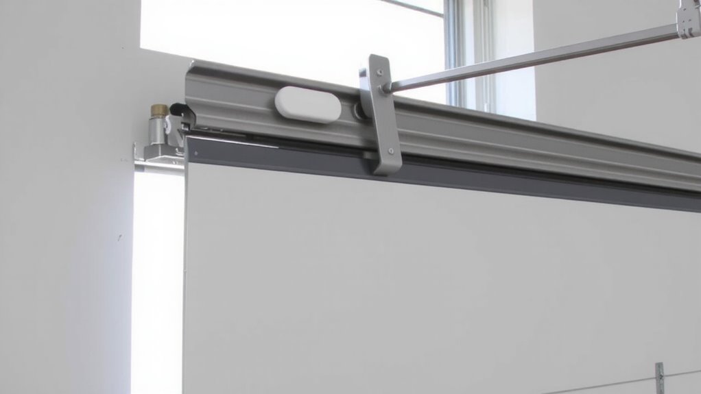 no drill garage door sensors