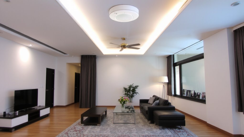 optimal detector placement ensures full coverage