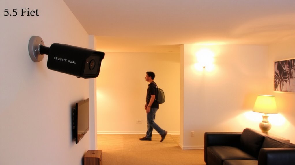 optimal height for face visibility
