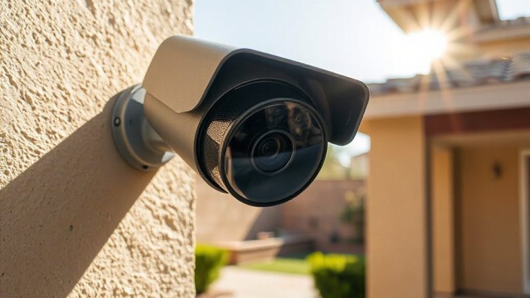 outdoor cameras with anti glare lenses