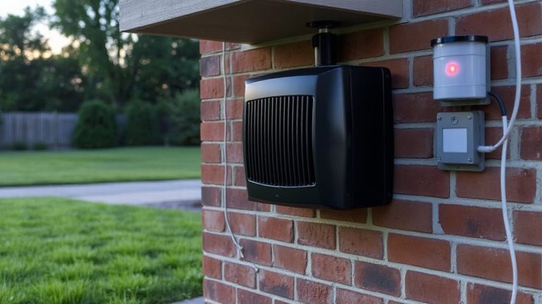 outdoor siren motion alert