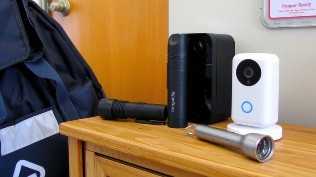 pepper spray and stun guns
