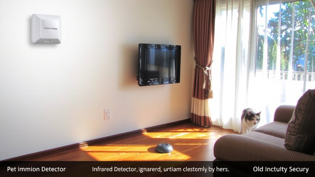 pets trigger motion detectors
