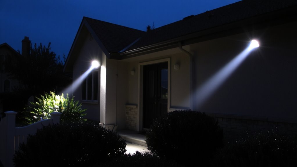 position lights strategically for coverage