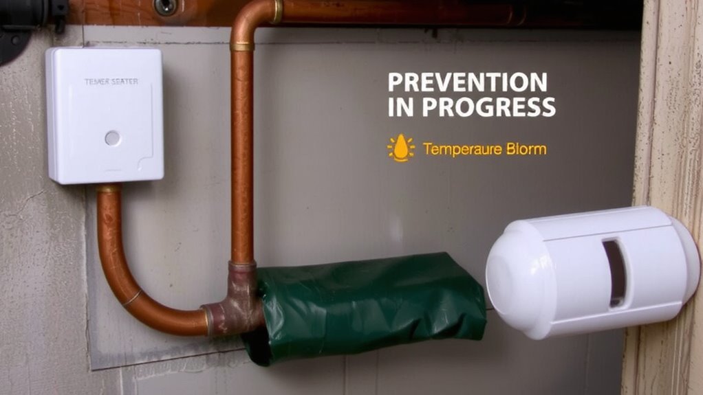prevent frozen pipes with alerts