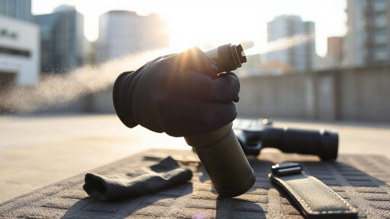 proper pepper spray use