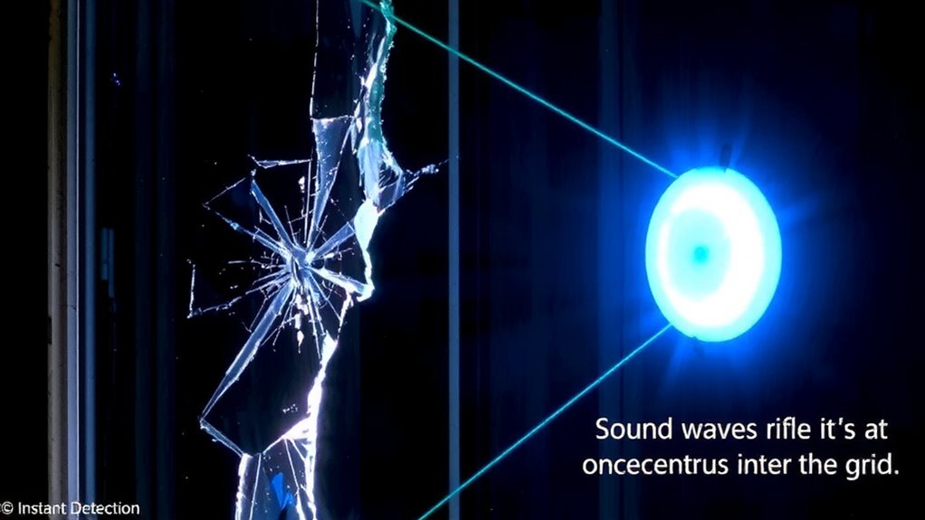 real time glass break detection