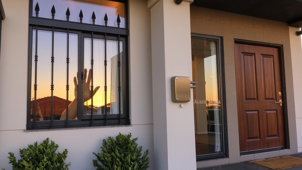 reinforced frames and impact glass