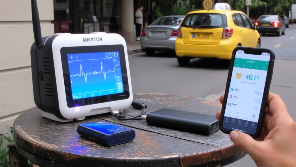 remote monitoring over public wi fi
