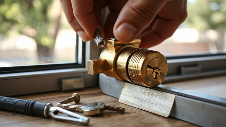 replace locks with high security cylinders