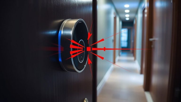 rfid smart lock jamming detection