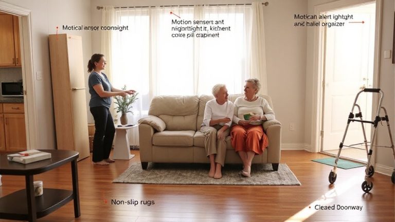 secure aging parent environment