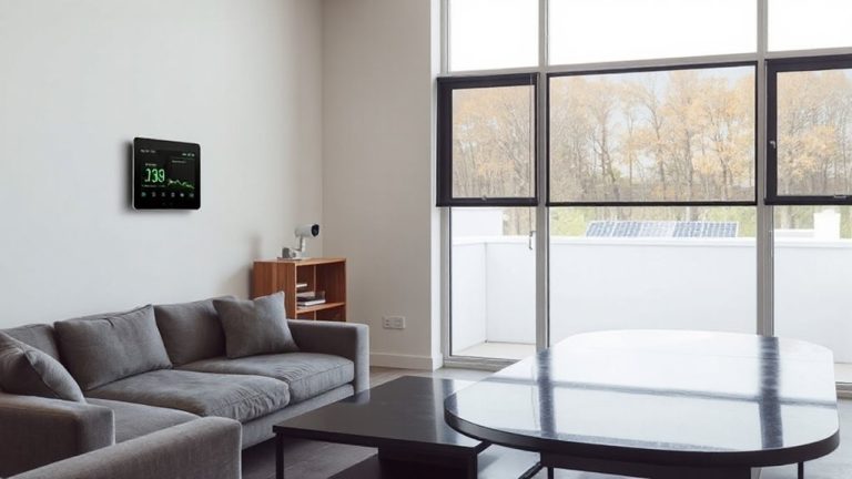 secure energy efficient home monitoring