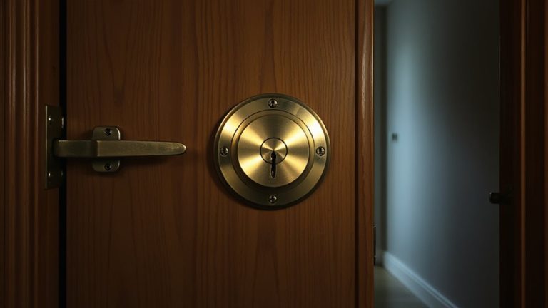 secure entry with strong locks