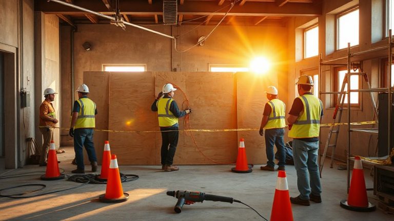 secure environment during renovations