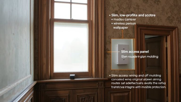 secure historical homes discreetly