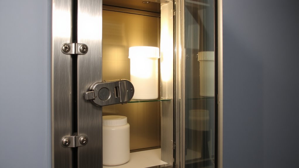 secure keyless medicine storage