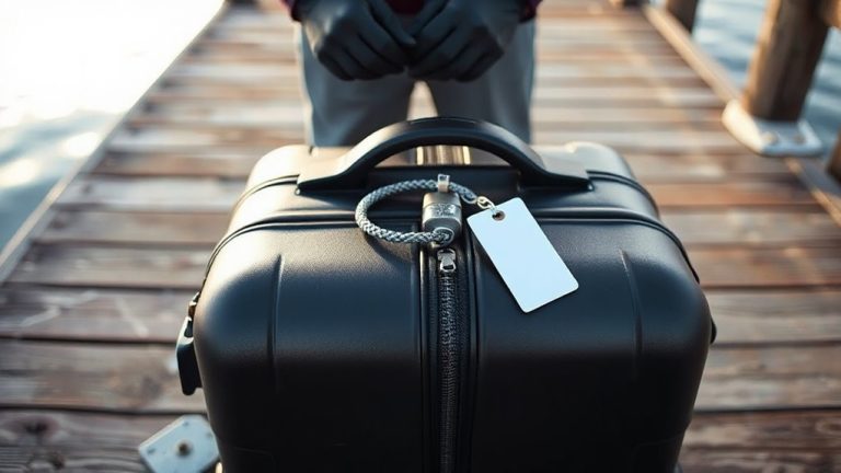secure locks track luggage