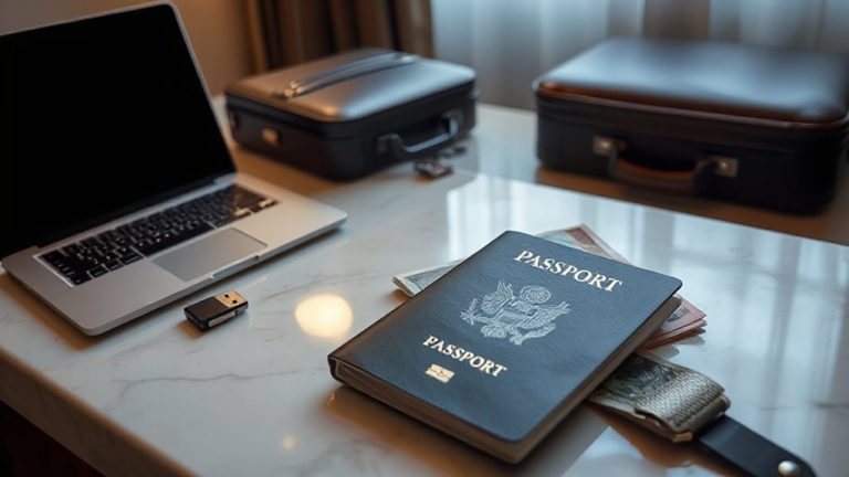 secure sensitive travel documents