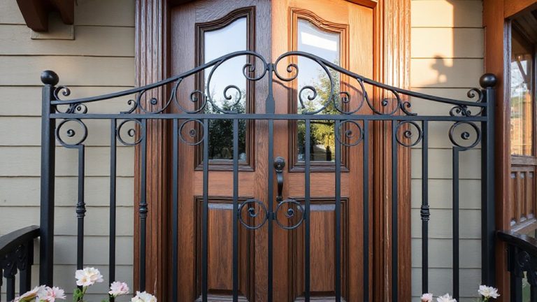 security door bars installation