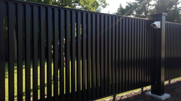 security fence material selection
