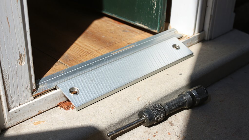 sill guards for door security