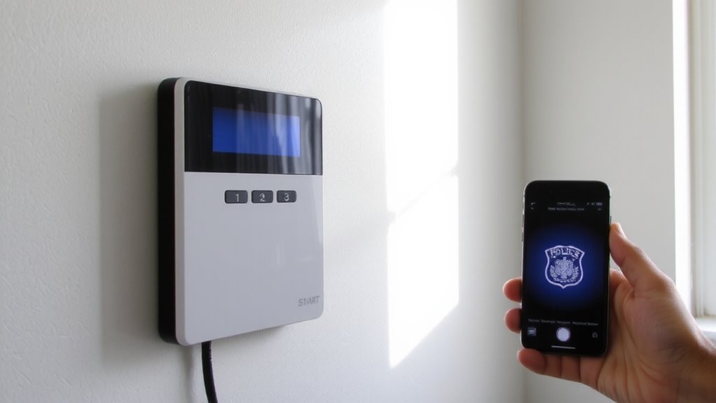 smart alarm with emergency dispatch