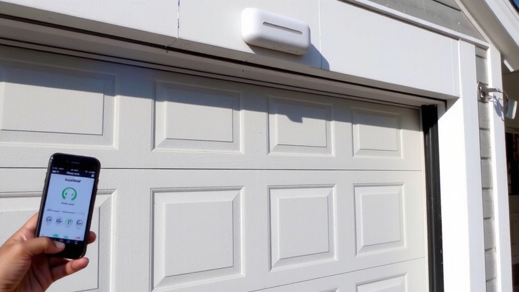 smart garage door automation
