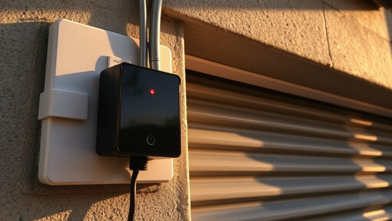 smart garage door security