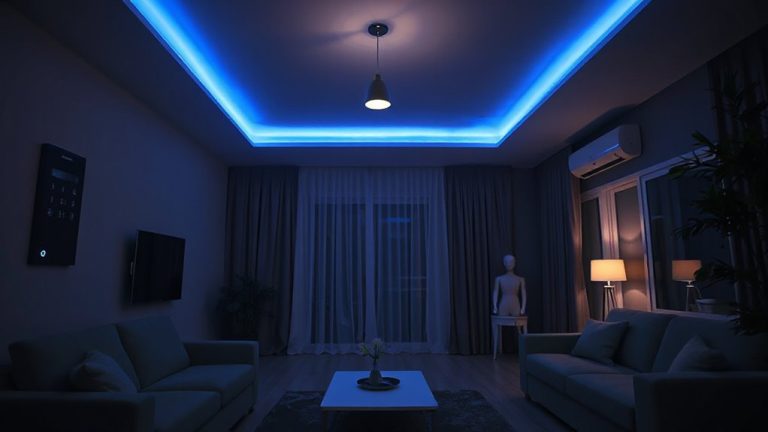smart lighting alarm integration